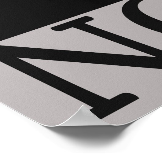 Ruth Bader Ginsburg Poster (Ecke)