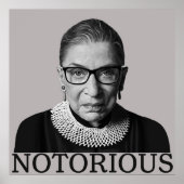 Ruth Bader Ginsburg Poster (Vorne)
