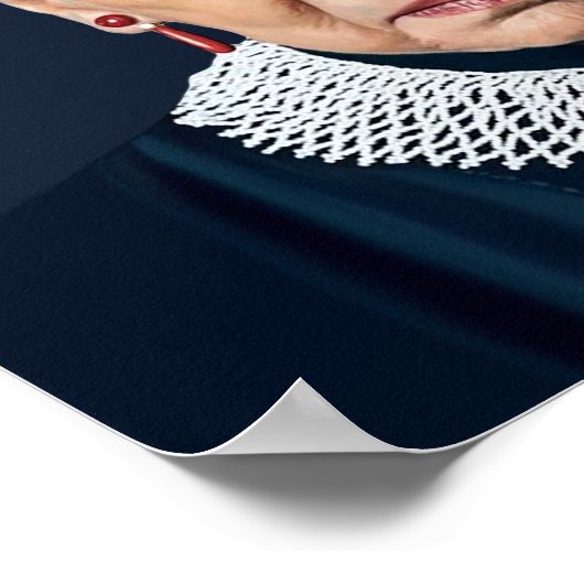 Ruth Bader Ginsburg Poster (Ecke)