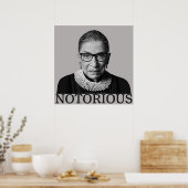 Ruth Bader Ginsburg Poster (Küche)