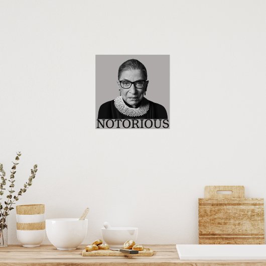 Ruth Bader Ginsburg Poster (Küche)