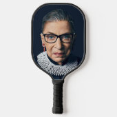Ruth Bader Ginsburg  Poster Pickleball Schläger (Rückseite)