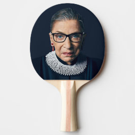 Ruth Bader Ginsburg Poster Tischtennis Schläger