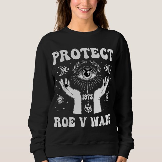 Ruth Bader Ginsburg Pro Choice 1973 Frauen Sweatshirt (Vorderseite)