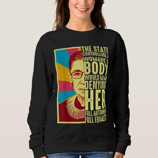 Ruth Bader Ginsburg Pro entscheidet sich für meine Sweatshirt (Vorderseite)