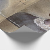 Ruth Bader Ginsburg & Quote Geschenkpapier (Ecke)