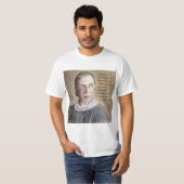 Ruth Bader Ginsburg & Quote T-Shirt (Vorne ganz)