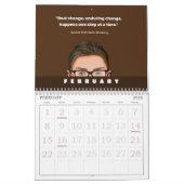 Ruth Bader Ginsburg Quotes-Kalender Kalender (Feb 2026)