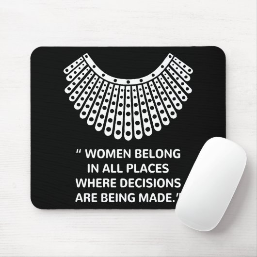 RUTH BADER GINSBURG Rbg Mousepad (Mit Mouse)