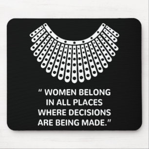 RUTH BADER GINSBURG RBG MOUSEPAD