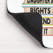 Ruth Bader Ginsburg RBG Quote Girl with B Mousepad (Ecke)