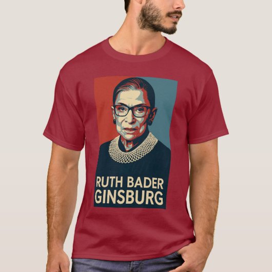 Ruth bader Ginsburg RBG  T-Shirt (Vorderseite)