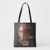 Ruth Bader Ginsburg RBG Tasche (Vorderseite)