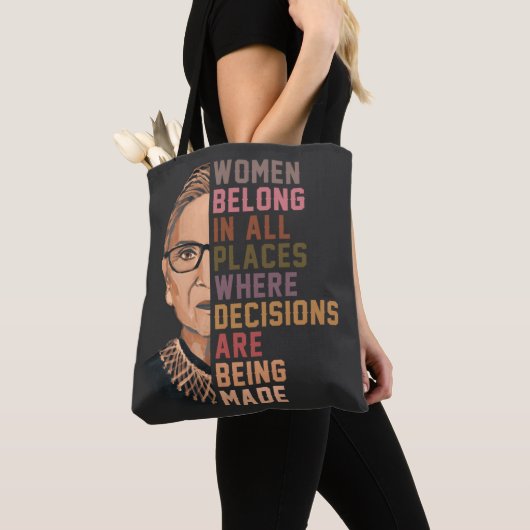 Ruth Bader Ginsburg RBG Tasche (Von Nahem)