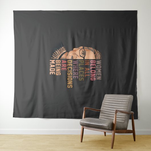 Ruth Bader Ginsburg RBG Wandteppich (Beispiel (Horizontal))