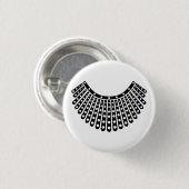 Ruth Bader Ginsburg, RBG Womens, RBG Kragen Button (Vorne & Hinten)