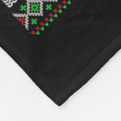 Ruth Bader Ginsburg Rbg Xmas Sleigh P Fleecedecke (Ecke)