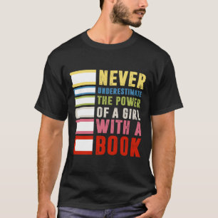 Ruth Bader Ginsburg RBG Zitat Mädchen mit Buch Fra T-Shirt