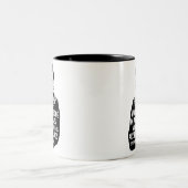 Ruth Bader Ginsburg RBG Zweifarbige Tasse (Mittel)