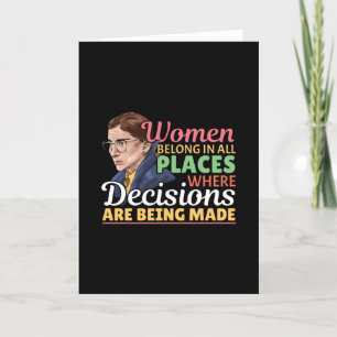 Ruth Bader Ginsburg Richterin Karte