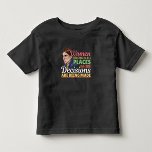 Ruth Bader Ginsburg Richterin Kleinkind T-shirt