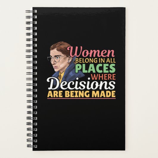 Ruth Bader Ginsburg Richterin Planer (Vorderseite)