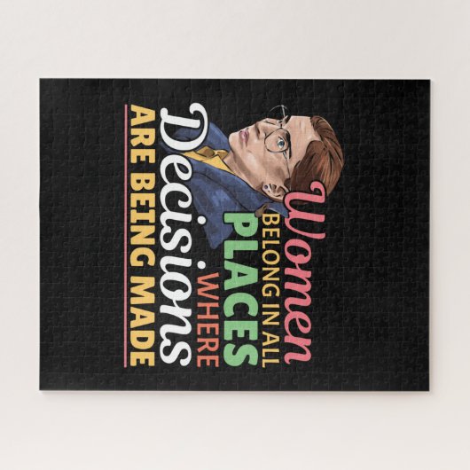 Ruth Bader Ginsburg Richterin Puzzle (Horizontal)