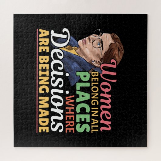 Ruth Bader Ginsburg Richterin Puzzle (Horizontal)