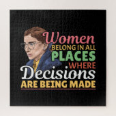 Ruth Bader Ginsburg Richterin Puzzle (Vertikal)