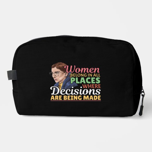 Ruth Bader Ginsburg Richterin Waschbeutel (Vorderseite)