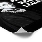 Ruth Bader Ginsburg&#';s Legacy Vote Biden 2020 Poster (Ecke)