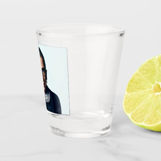 Ruth Bader Ginsburg Schnapsglas (Rechts)