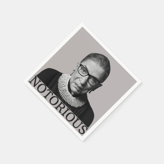 Ruth Bader Ginsburg Serviette (Ecke)