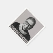 Ruth Bader Ginsburg Serviette (Ecke)