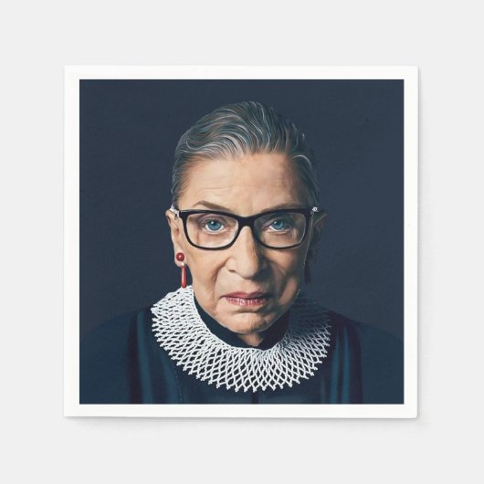 Ruth Bader Ginsburg Serviette (Vorderseite)
