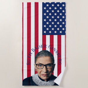 Ruth Bader Ginsburg Strandtuch