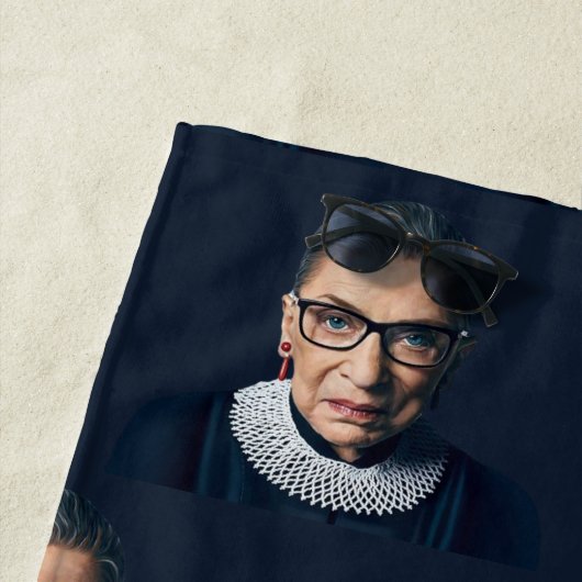Ruth Bader Ginsburg Strandtuch (Beispiel)