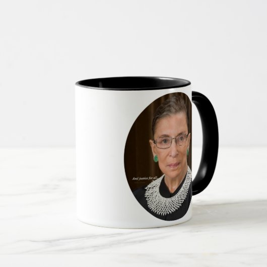 Ruth Bader Ginsburg Tasse (VorderseiteRechts)