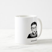 Ruth Bader Ginsburg Tasse (VorderseiteRechts)