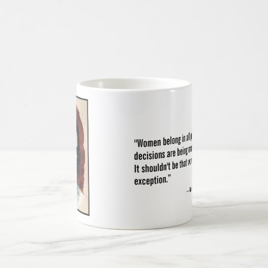 Ruth Bader Ginsburg Tasse mit Zitat (Mittel)
