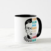 Ruth Bader Ginsburg Tasse, RBG Tasse, Custom RBG Tasse (VorderseiteRechts)