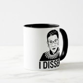 Ruth Bader Ginsburg Tasse, Ruth Bader Tasse, ich a Tasse (VorderseiteRechts)