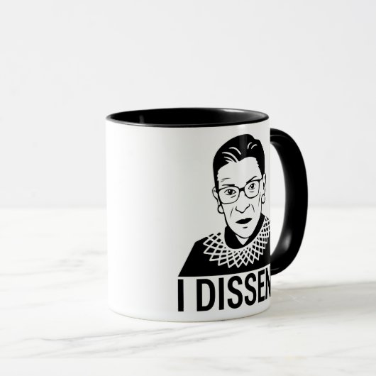 Ruth Bader Ginsburg Tasse, Ruth Bader Tasse, ich a Tasse (VorderseiteRechts)