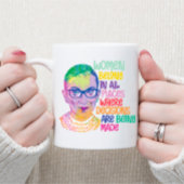 Ruth Bader Ginsburg Women gehören an allen Orten Kaffeetasse