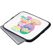 Ruth Bader Ginsburg Women gehören an allen Orten Laptopschutzhülle (Vorne Knopf)