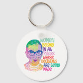 Ruth Bader Ginsburg Women gehören an allen Orten Schlüsselanhänger (Vorderseite)
