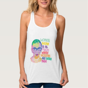 Ruth Bader Ginsburg Women gehören an allen Orten Tank Top