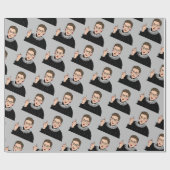 RUTH BADER GINSBURG Wrapping Paper Geschenkpapier (Flach)