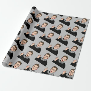 RUTH BADER GINSBURG Wrapping Paper Geschenkpapier