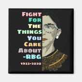 Ruth Bader Ginsburg Zitat Magnet (Vorne)